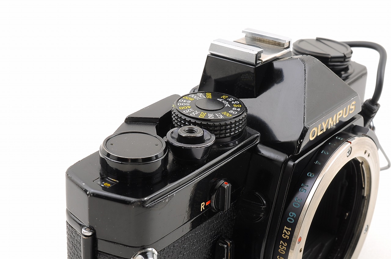 フィルムカメラ OLYMPUS OM-1/ ZUIKO AUTO-S f1.8 50mm #07 Near Mint Olympus OM-1 Black 35mm Film Camera F.ZUIKO Auto-S